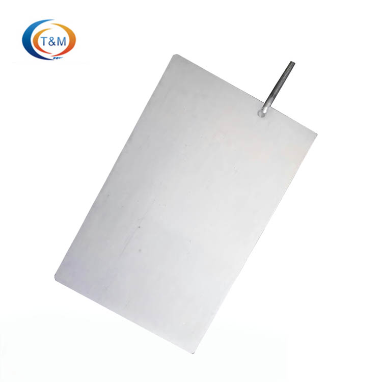 Platinum plated titanium anode